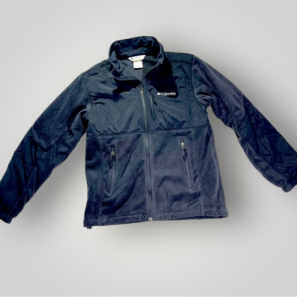 Columbia Black Zip Up Jacket - Picture 3 of 16